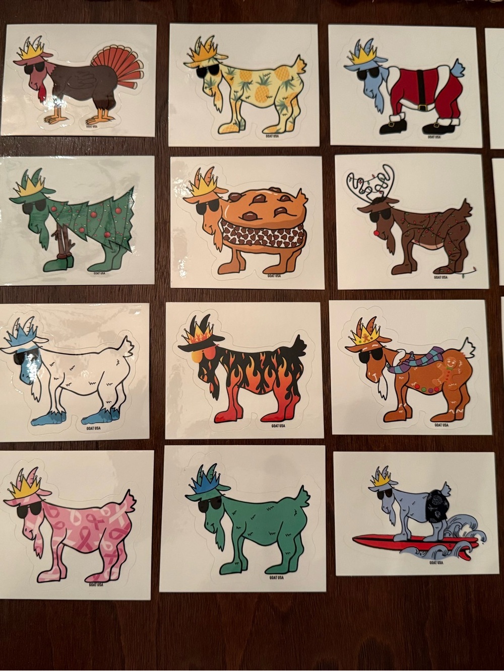 GOAT USA Sticker Mystery Pack